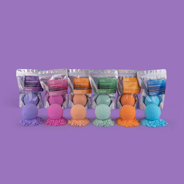 The Complete CBD Bath Bomb Collection 100mg