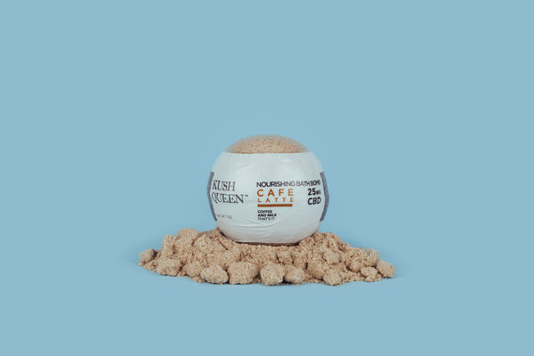 Café Latte CBD Bath Bomb