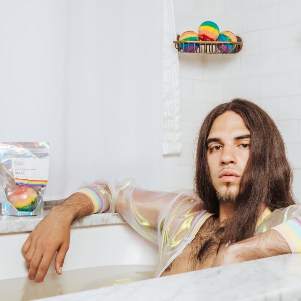 Pride Rainbow CBD Bath Bomb