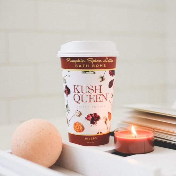 Pumpkin Spice CBD Bath Bomb REJECT