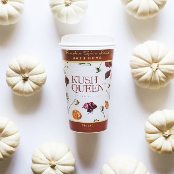 Pumpkin Spice CBD Bath Bomb REJECT