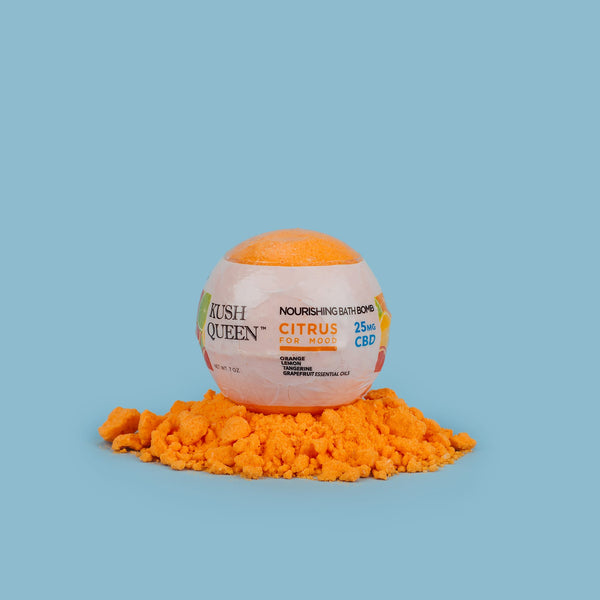 Citrus CBD Bath Bomb