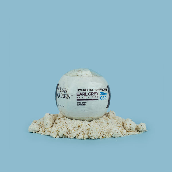 Earl Grey CBD Bath Bomb