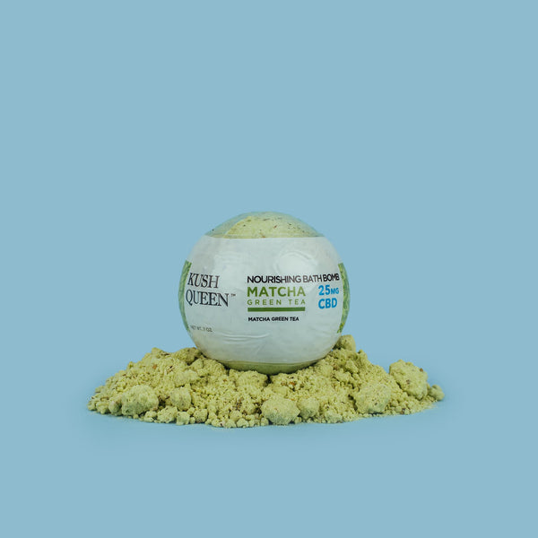 Matcha CBD Bath Bomb