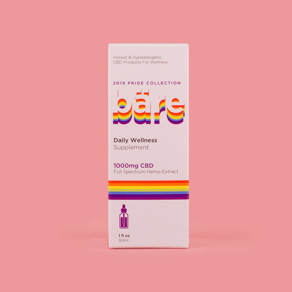 Pride Bäre Tincture 1000 mg CBD Hemp Extract 1 oz