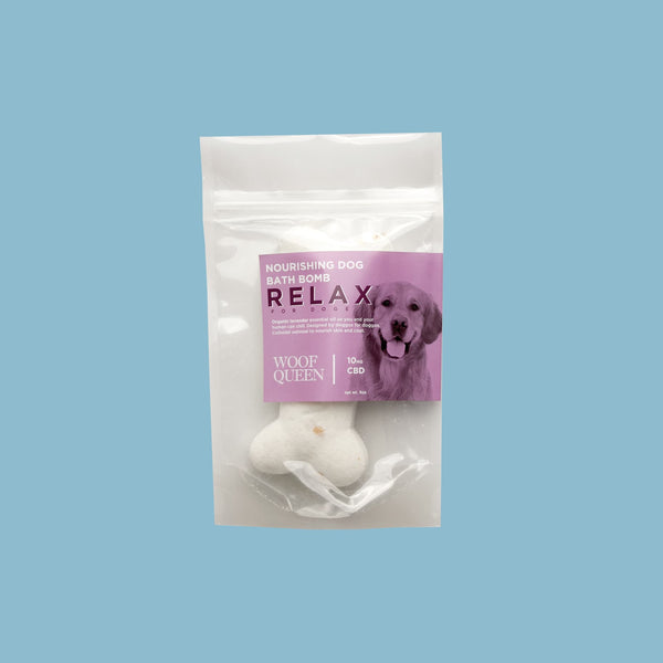 Woof Queen Lavender Bath Bomb